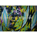 Polyester Printed Satin Fabric for Lady Dress customized-made